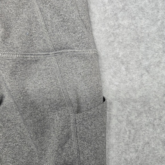 All In Motion Sculpted Linear Pants Womens XS Gray High-Rise Capri‎ Side Pockets - Picture 7 of 12